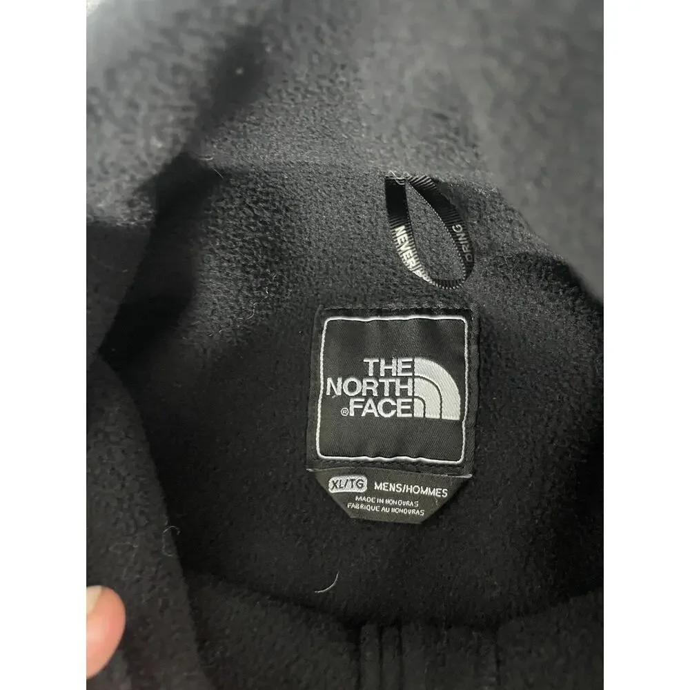 The North Face Jacket Mens Extra Large Black Windbreaker Full Zip Coat N310